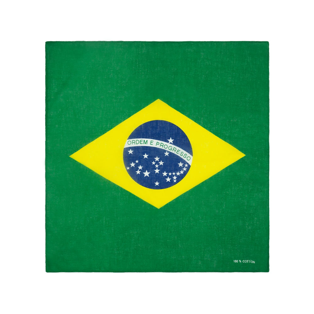 Running Gear Headband - Bandana con bandera de Brasil para