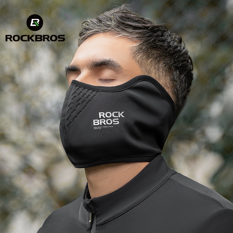 Running Gear Hat - ROCKBROS-mascarilla facial cálida a prueba de