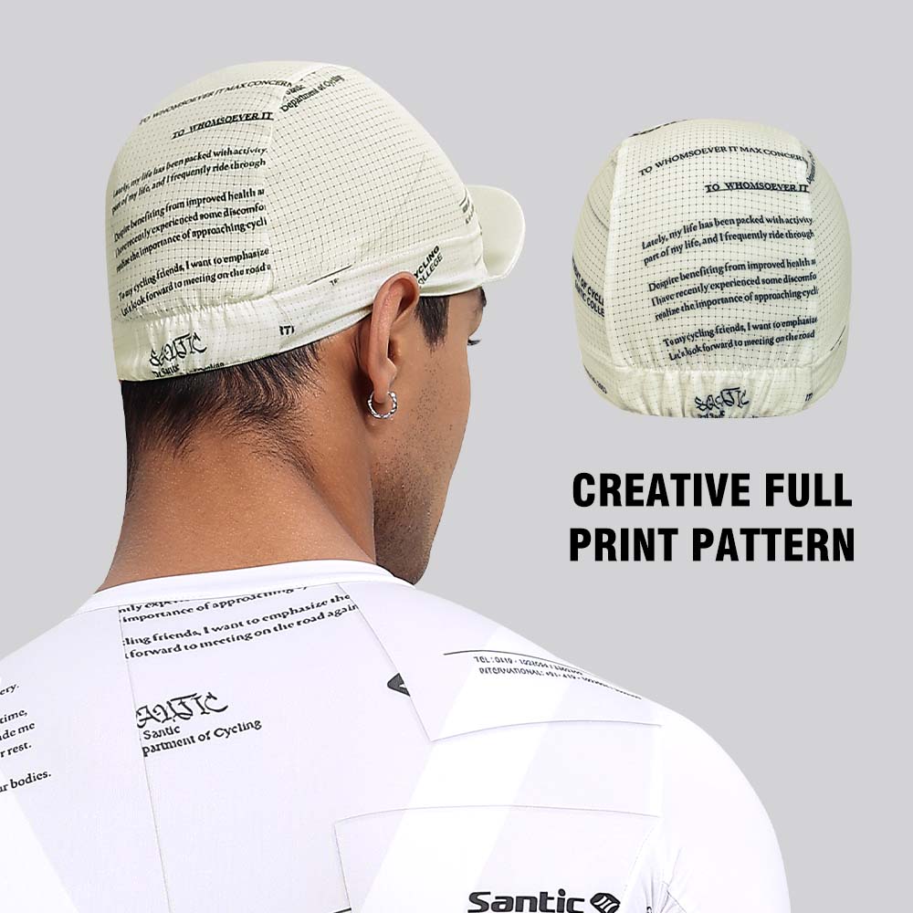 Santic-Gorra de ciclismo trans - Running Gear Hat reseña y precio