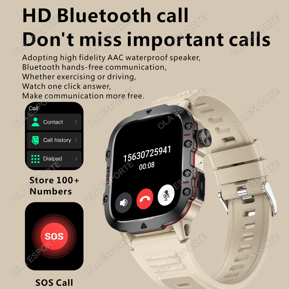 Reloj Inteligente Militar 2026 - Gps Running Watch reseña y precio