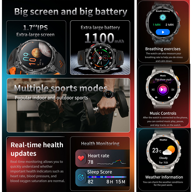 Nuevo Reloj Inteligente T-Rex3 - Gps Running Watch reseña y precio